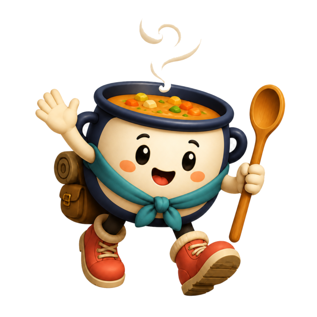 Soupy, the Soupiko mascot